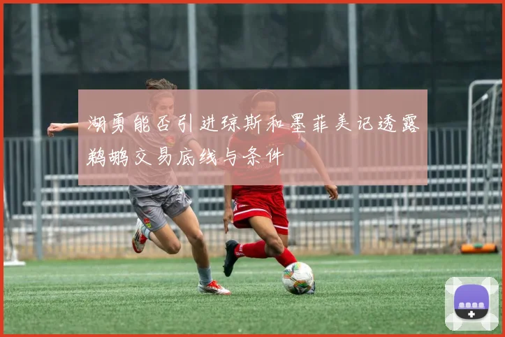 湖勇能否引进琼斯和墨菲美记透露鹈鹕交易底线与条件